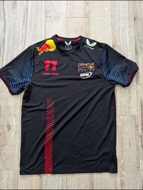 Men's Castore Oracle Red Bull Racing Jersey - Sergio Perez 11
